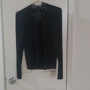 NWT American Rag Long Sleeve Shirt with lace